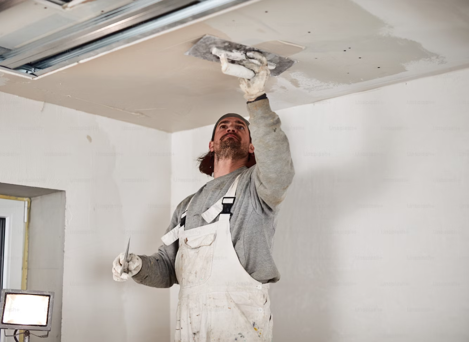 Vanilla Paints, Man Painting a Wall