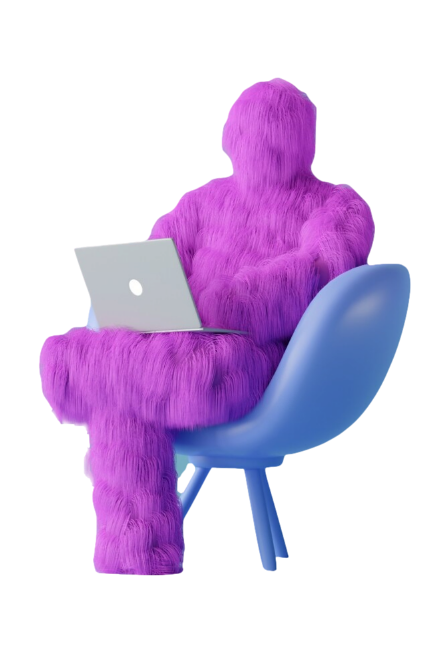 Woman using the price calculator on Vanilla Paints website